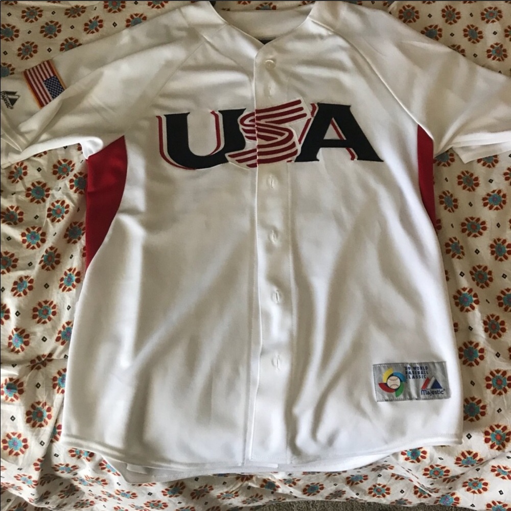 Team USA 2009 world baseball classic  jersey